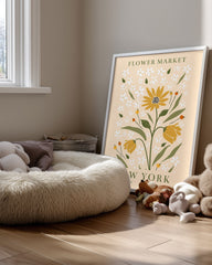 Ny Sunflower Poster Tablosu