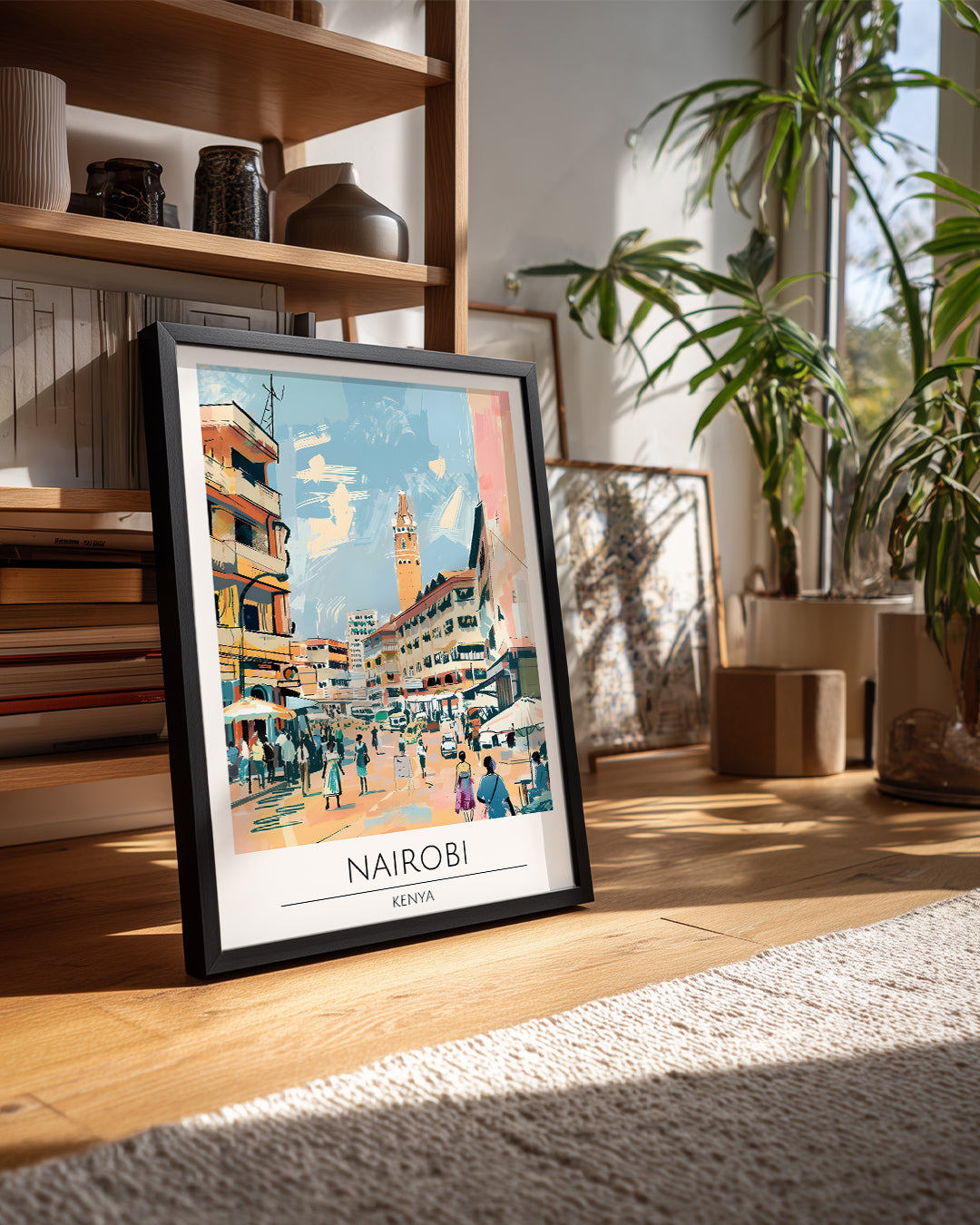 Nairobi Kenyah Poster Tablosu