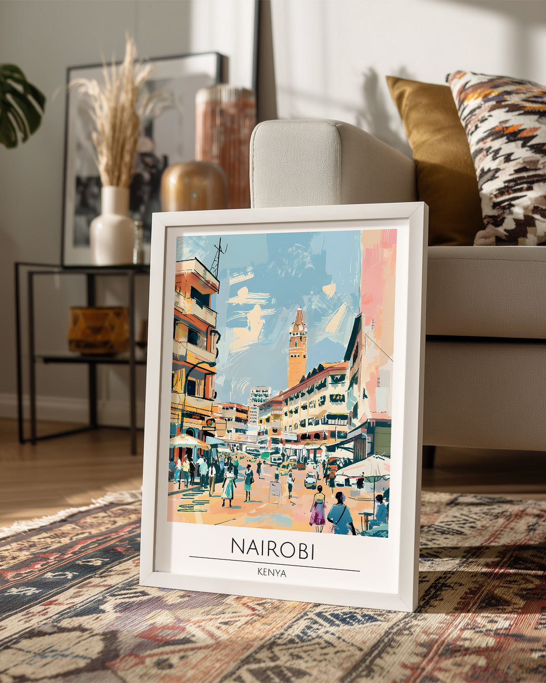 Nairobi Kenyah Poster Tablosu