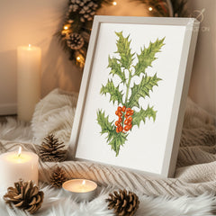 Natural Christmas Pine Poster Tablosu