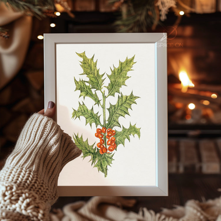 Natural Christmas Pine Poster Tablosu