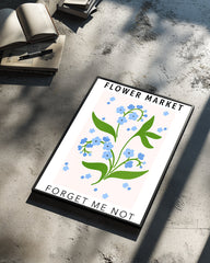 Ne M Oubliez Pas Poster Tablosu