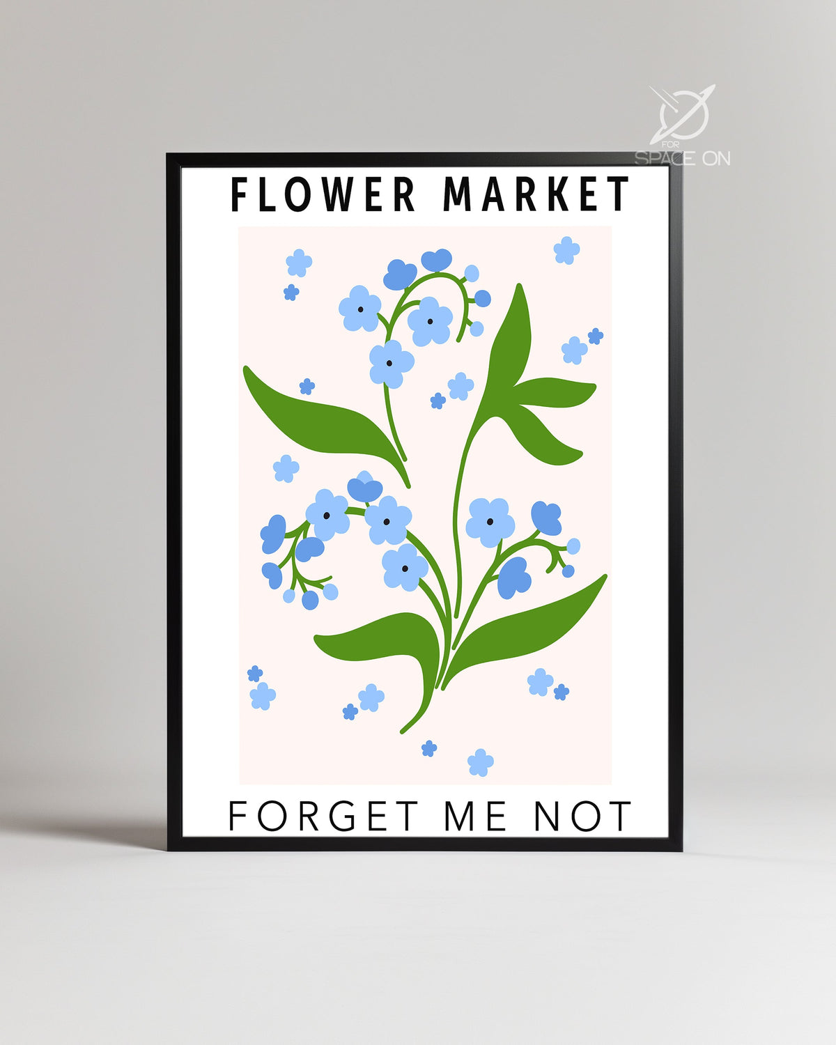 Ne M Oubliez Pas Poster Tablosu