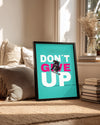 Never Stop Poster Tablosu