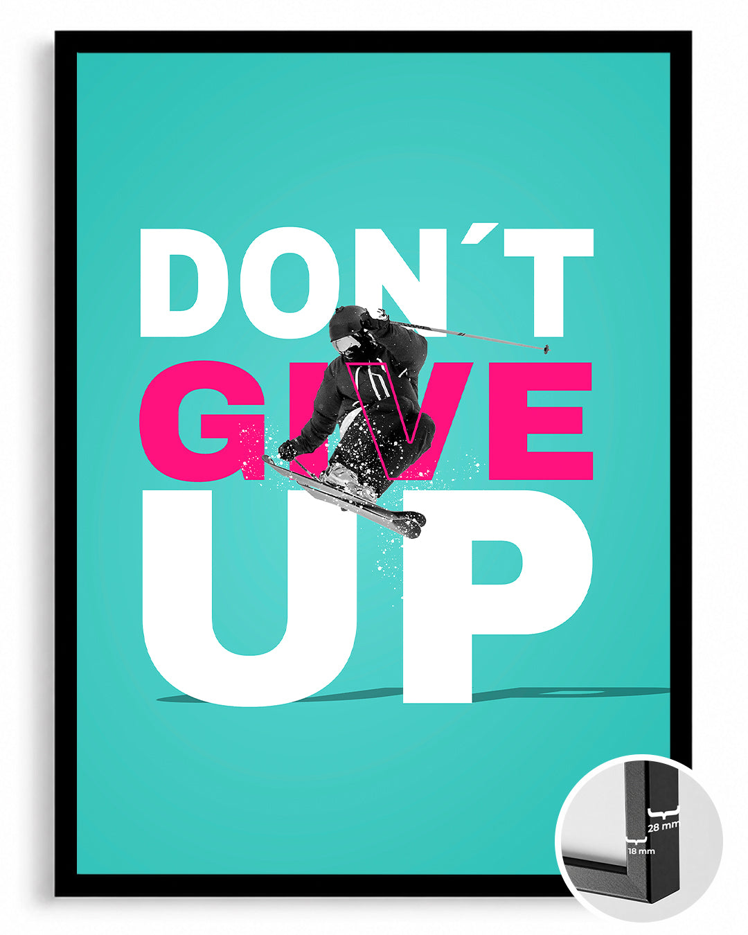 Never Stop Poster Tablosu