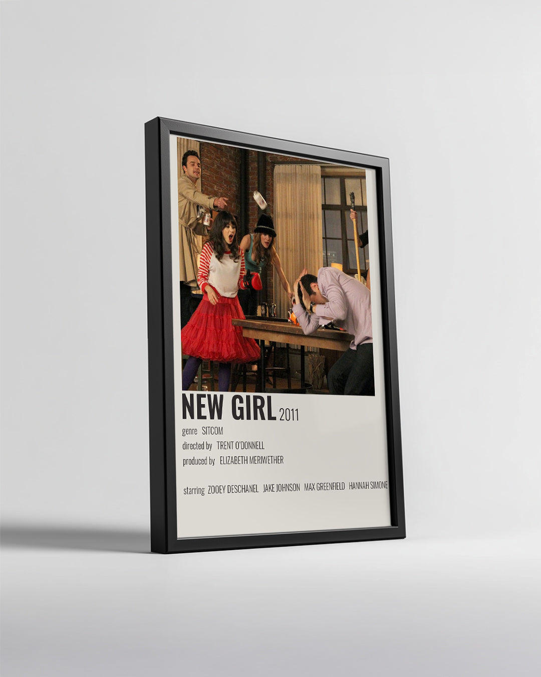 New Girl Poster Tablosu