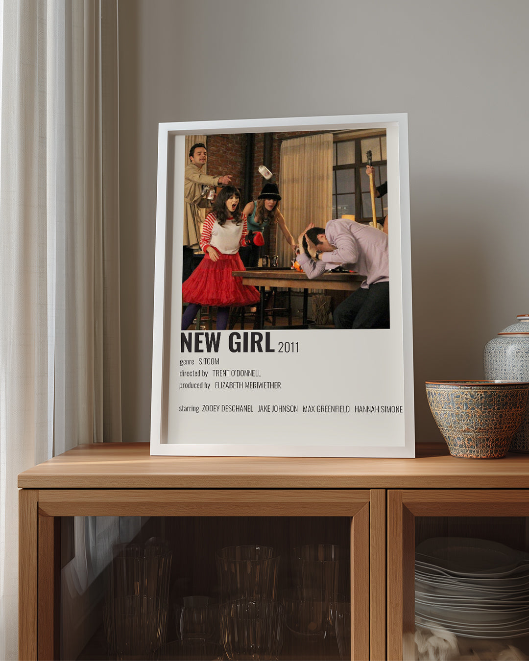 New Girl Poster Tablosu