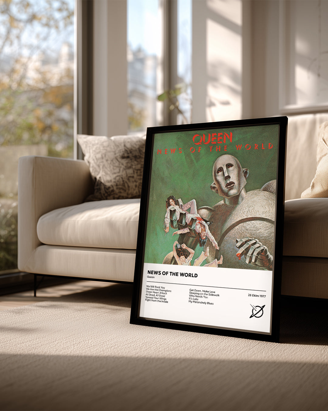 News Of The World - Queen Poster Tablosu