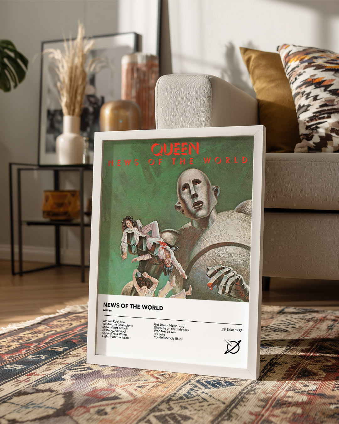 News Of The World - Queen Poster Tablosu