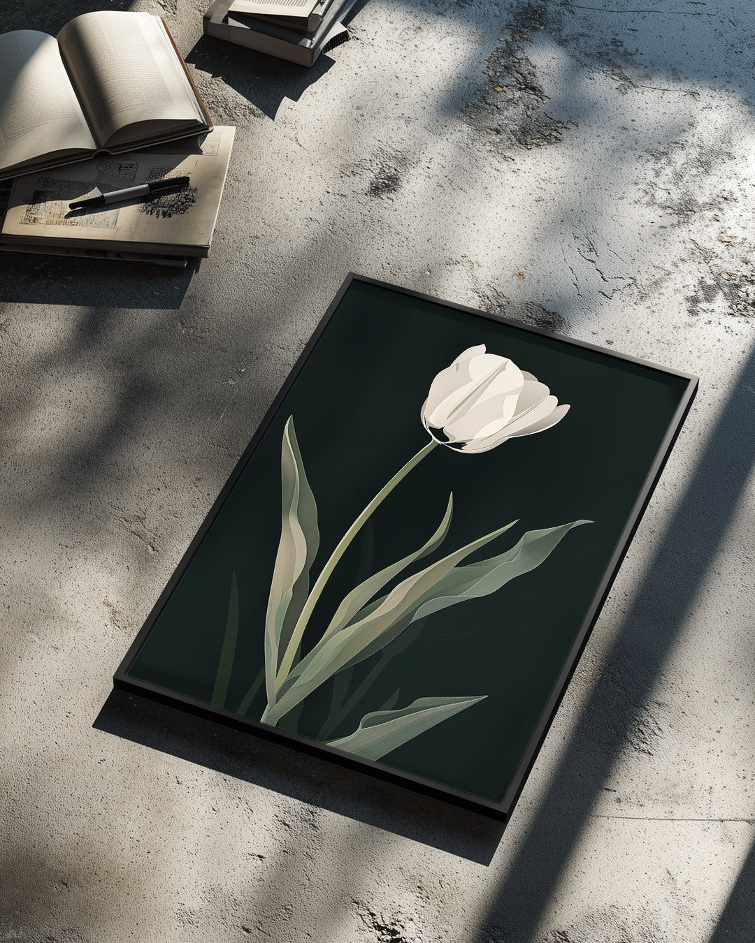 Night Ghost Poster Tablosu