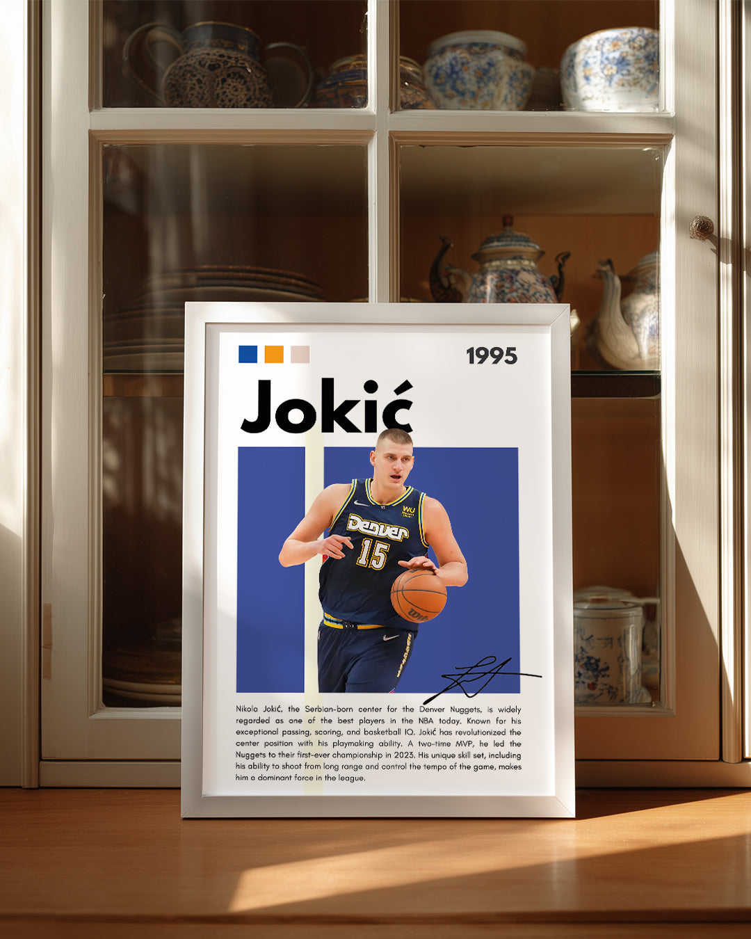 Nikola Jokic 1995 Poster Tablosu