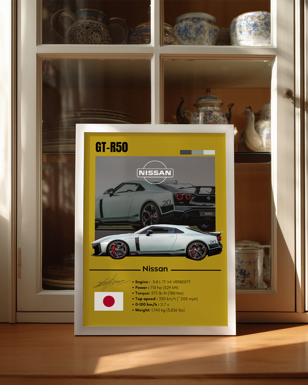 Nissan GT-R50 Poster Tablosu