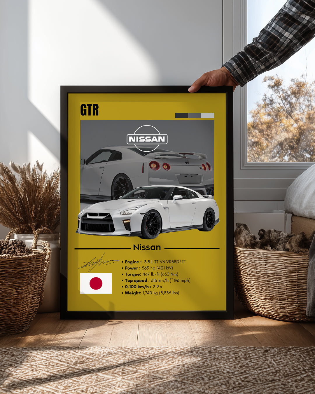 Nissan Gtr Poster Tablosu