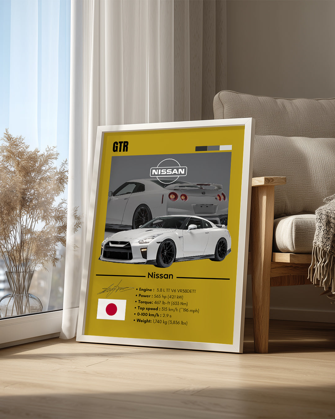 Nissan Gtr Poster Tablosu