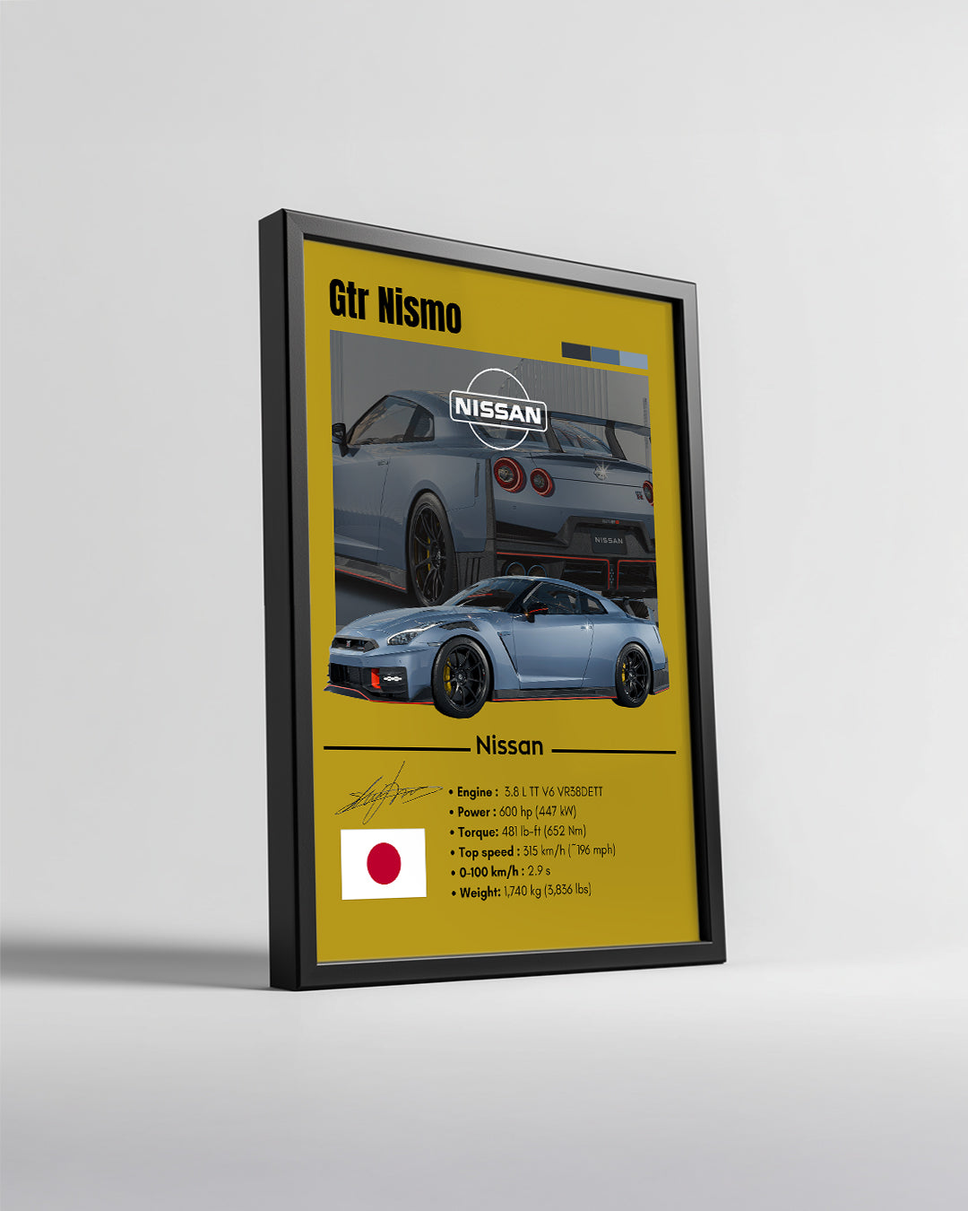 Nissan Gtr Nismo Poster Tablosu