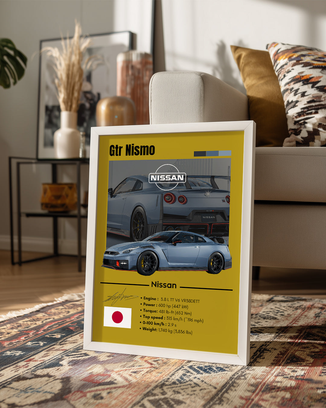 Nissan Gtr Nismo Poster Tablosu