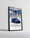 Nissan R34 GTR Poster Tablosu