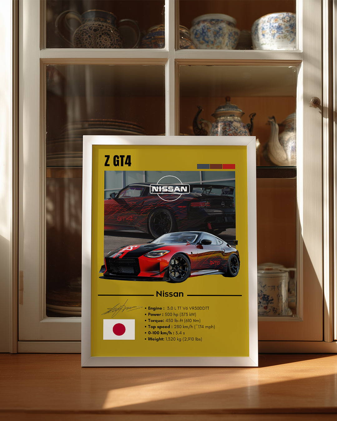 Nissan Z GT4 Poster Tablosu