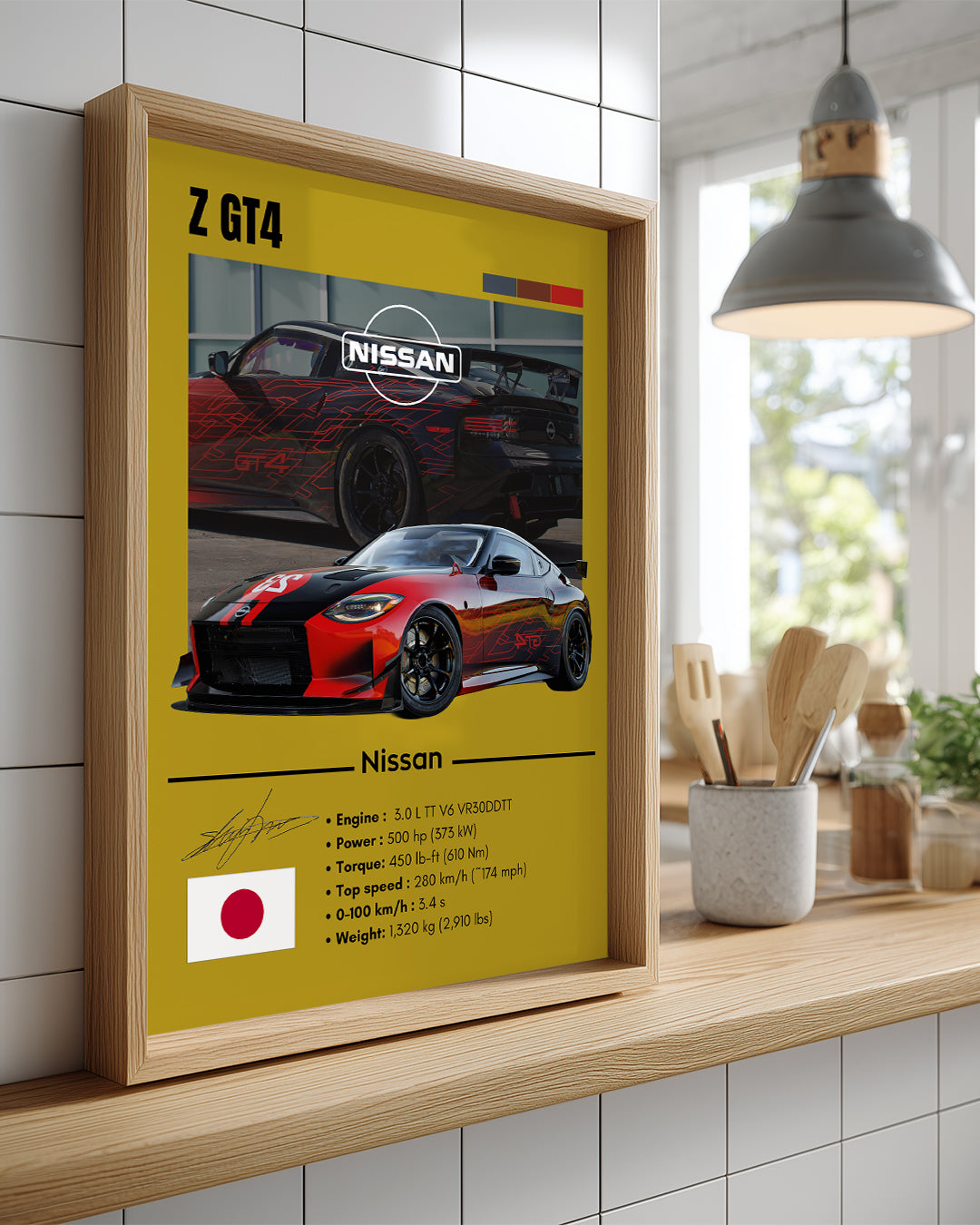 Nissan Z GT4 Poster Tablosu