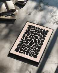 Noir Garden Poster Tablosu