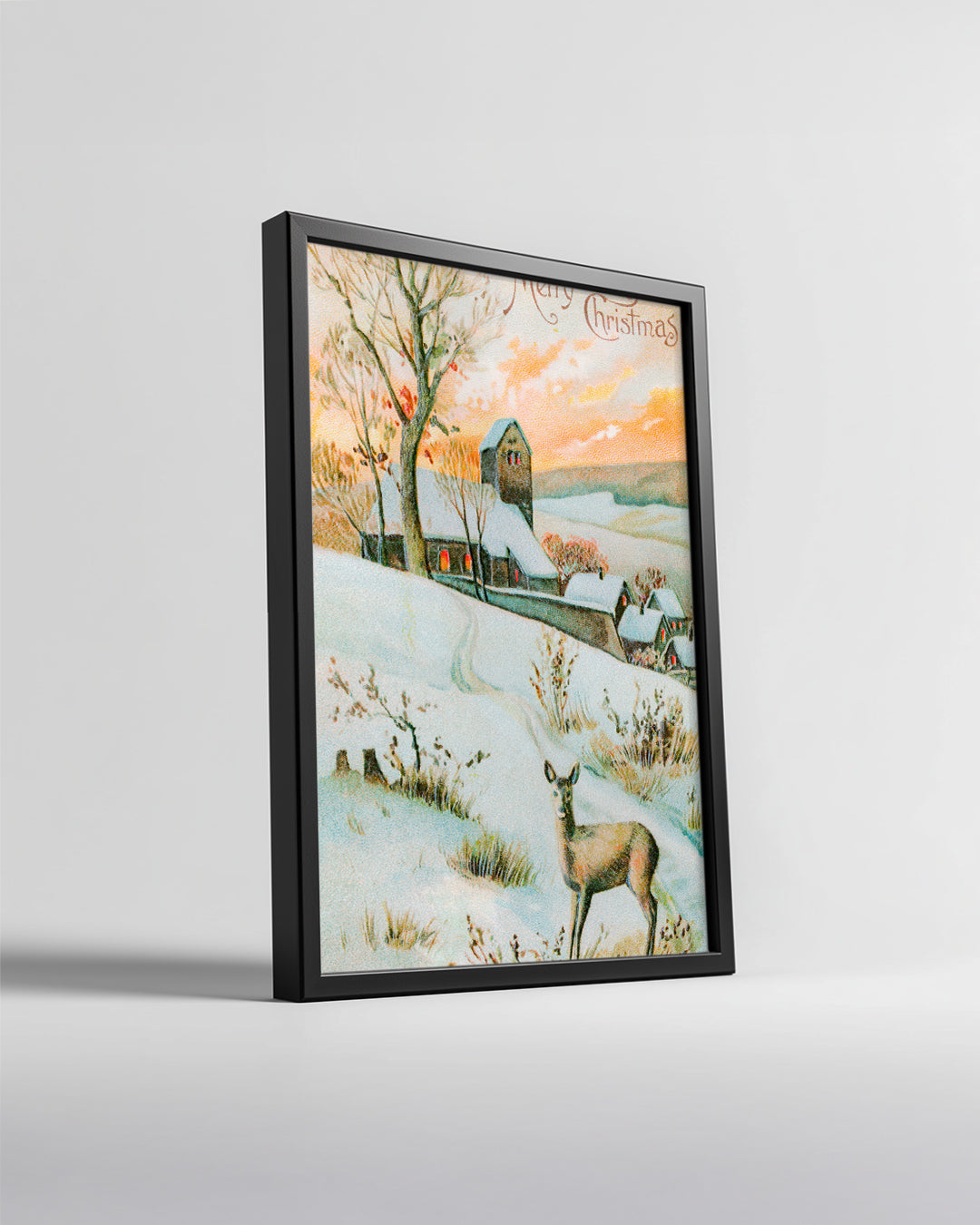 Nordic Christmas Evergreen Poster Tablosu