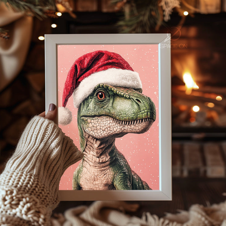 Nordic Santa Claus Poster Tablosu