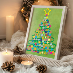 North Pole Village Poster Tablosu