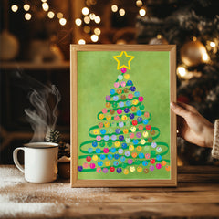 North Pole Village Poster Tablosu