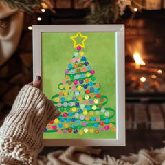 North Pole Village Poster Tablosu