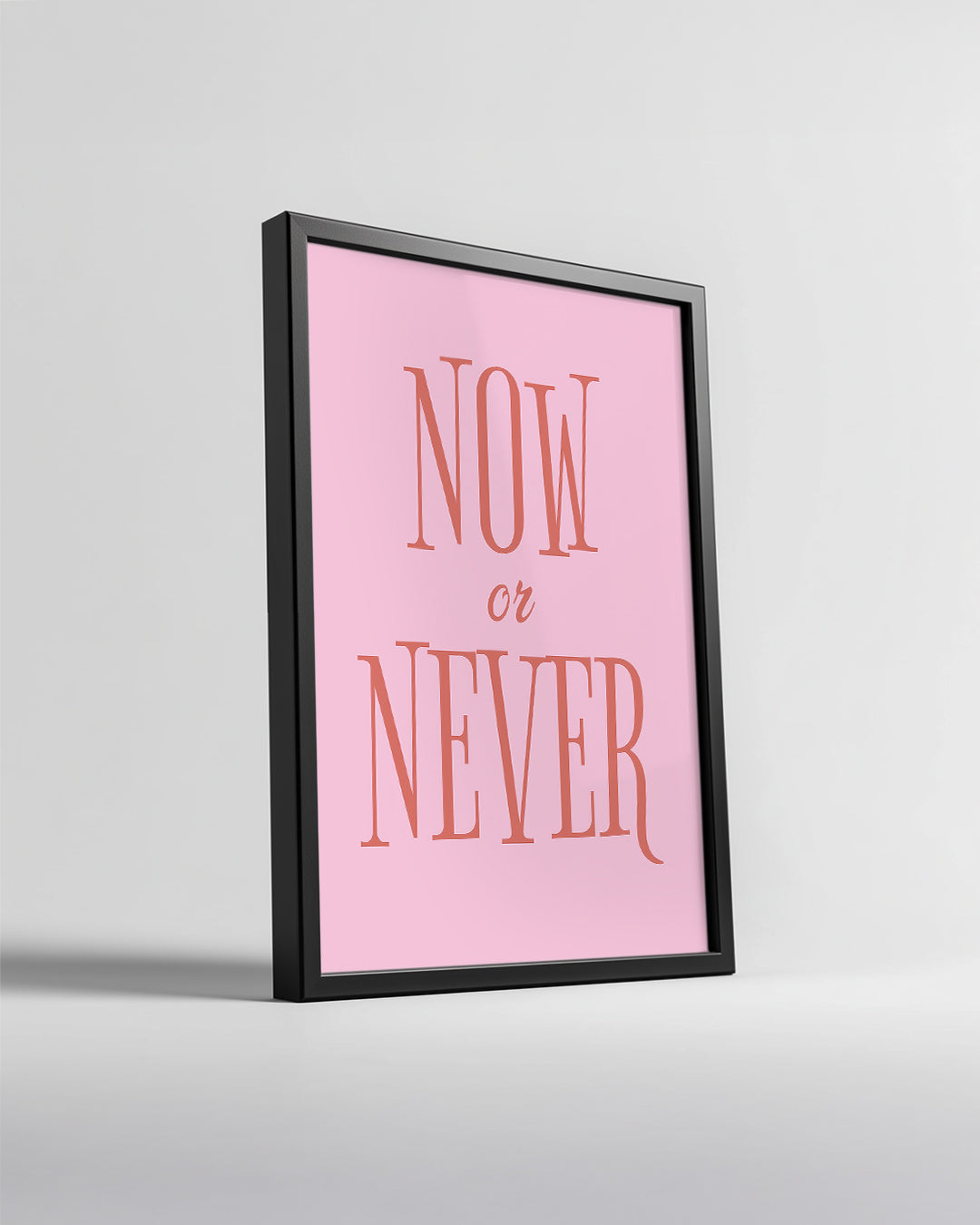 Now Never Poster Tablosu