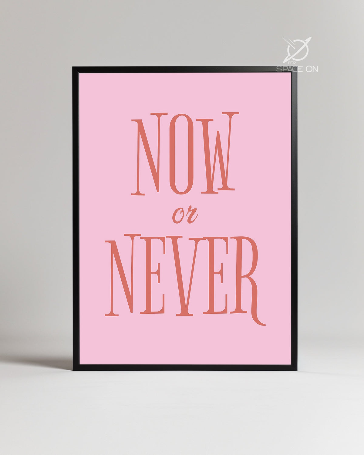Now Never Poster Tablosu