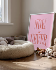 Now Never Poster Tablosu