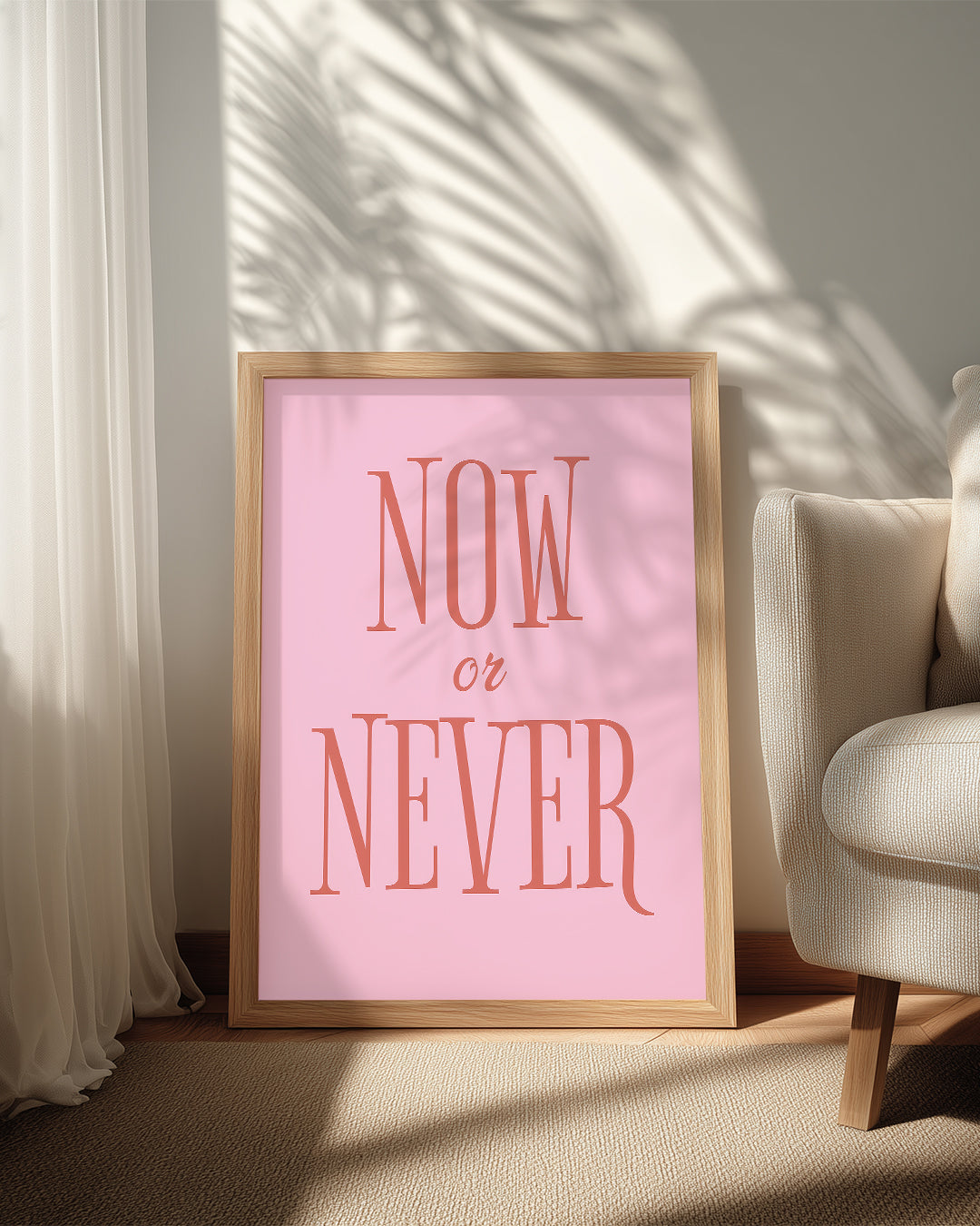 Now Never Poster Tablosu
