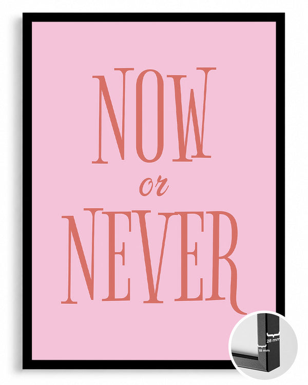 Now Never Poster Tablosu