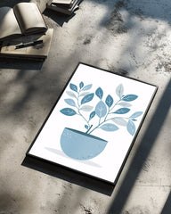 Nuance Bleue Poster Tablosu