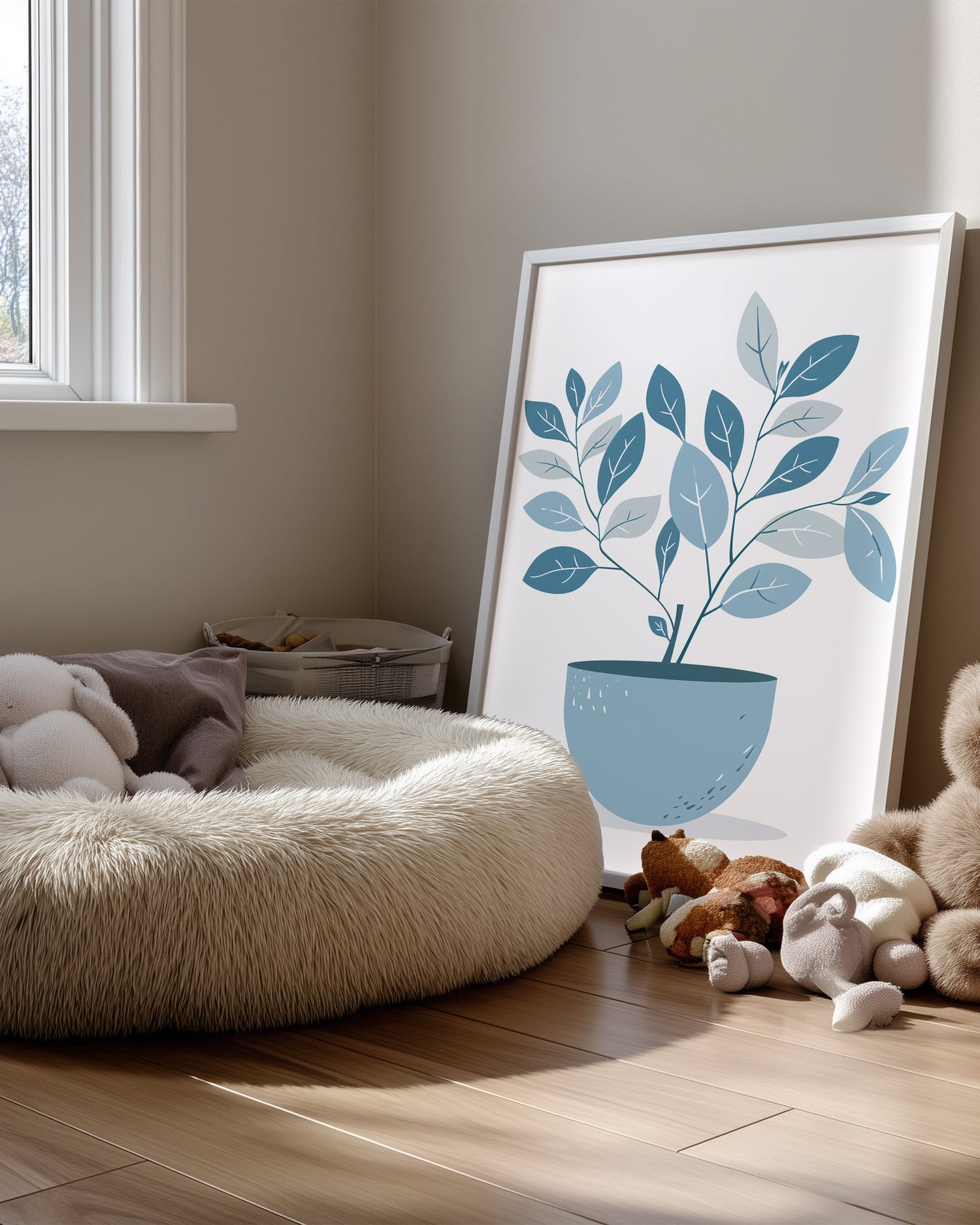 Nuance Bleue Poster Tablosu