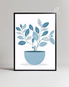 Nuance Bleue Poster Tablosu