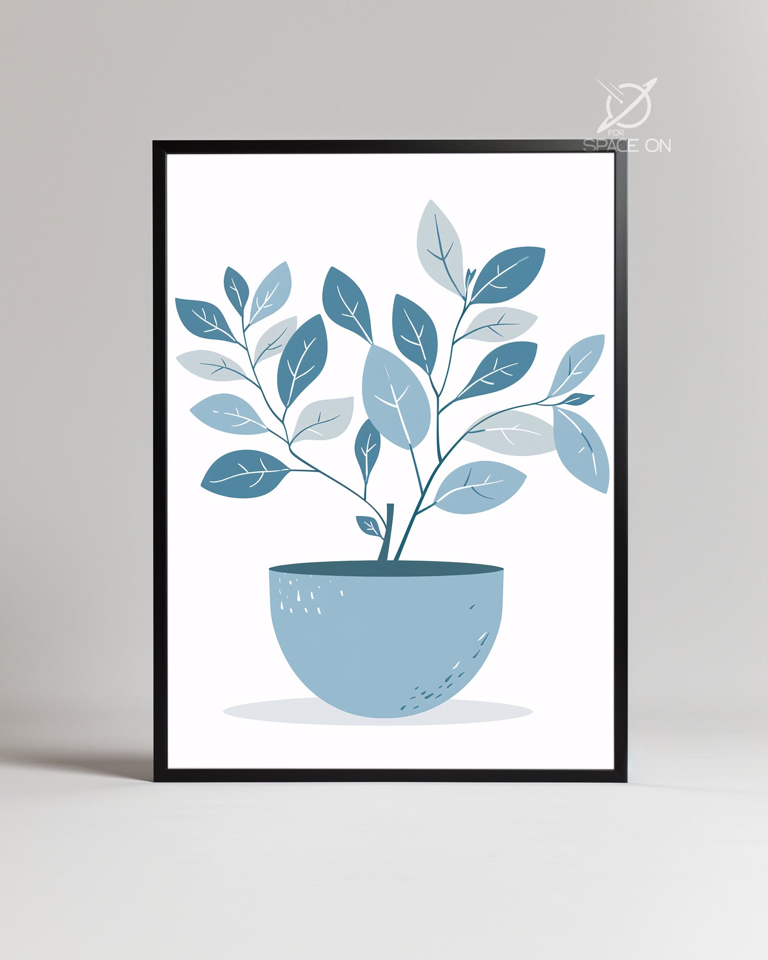 Nuance Bleue Poster Tablosu