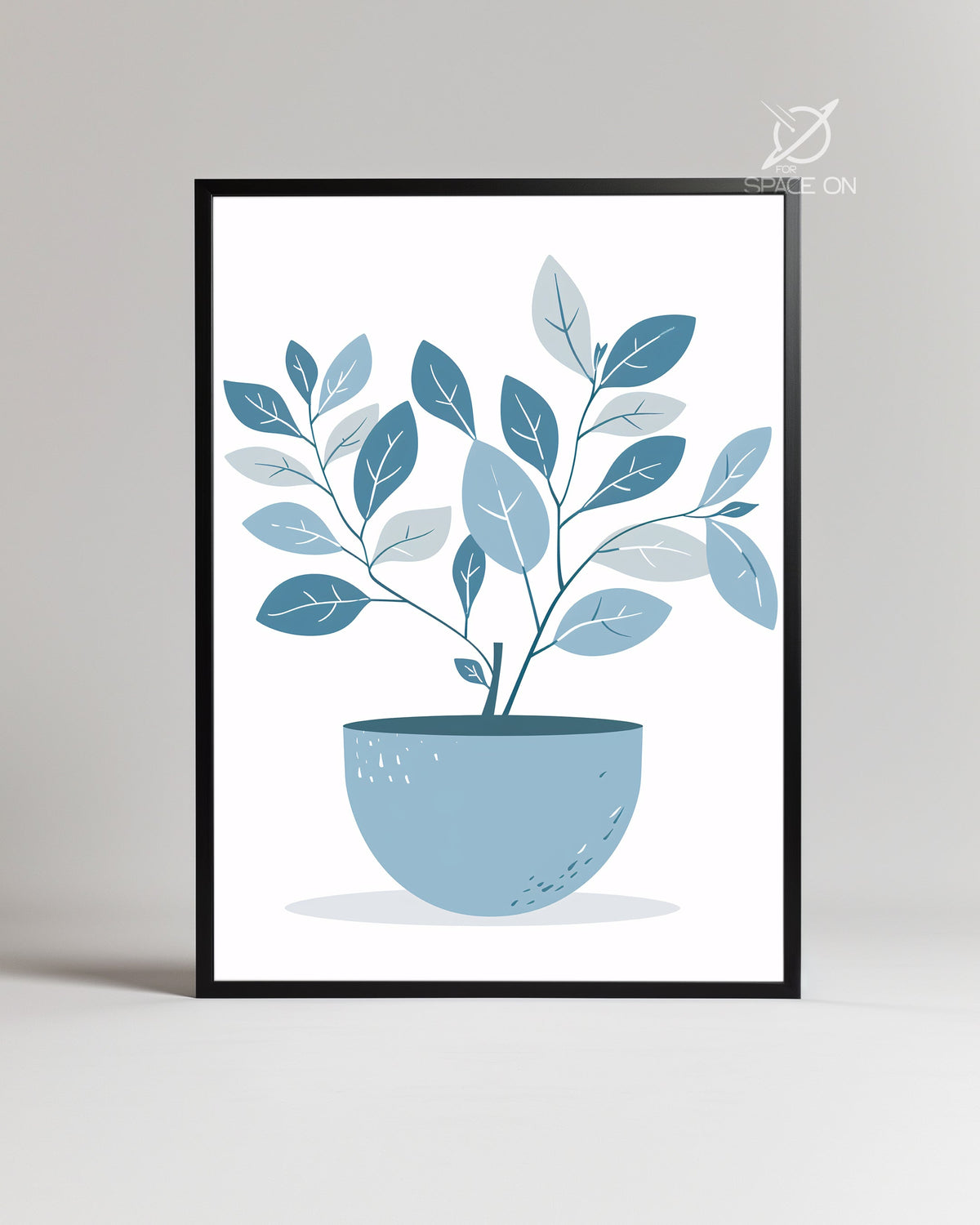 Nuance Bleue Poster Tablosu