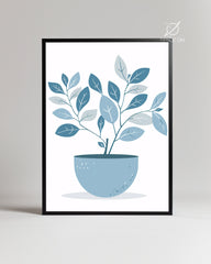 Nuance Bleue Poster Tablosu