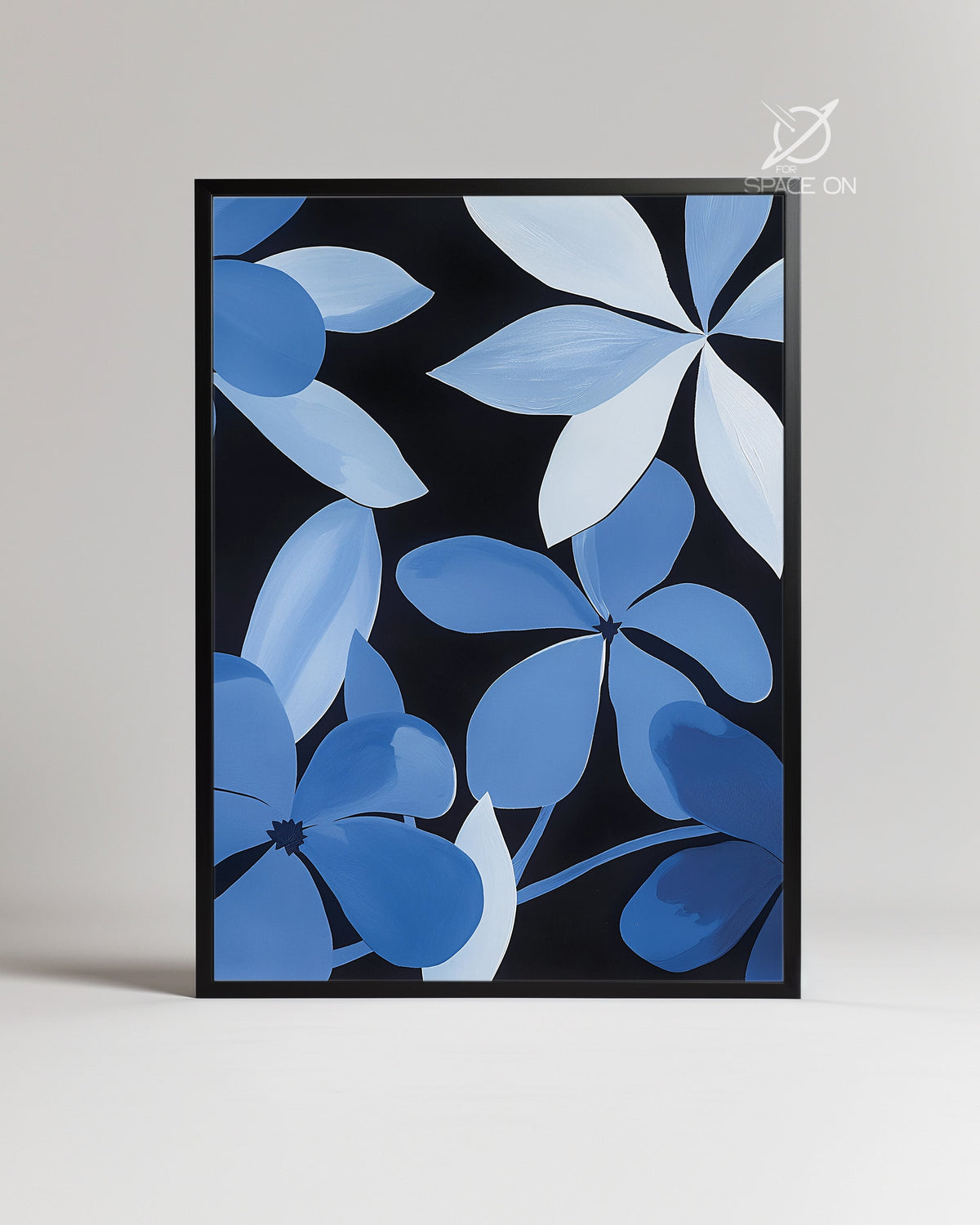 Nuit Bleue Poster Tablosu