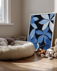 Nuit Bleue Poster Tablosu