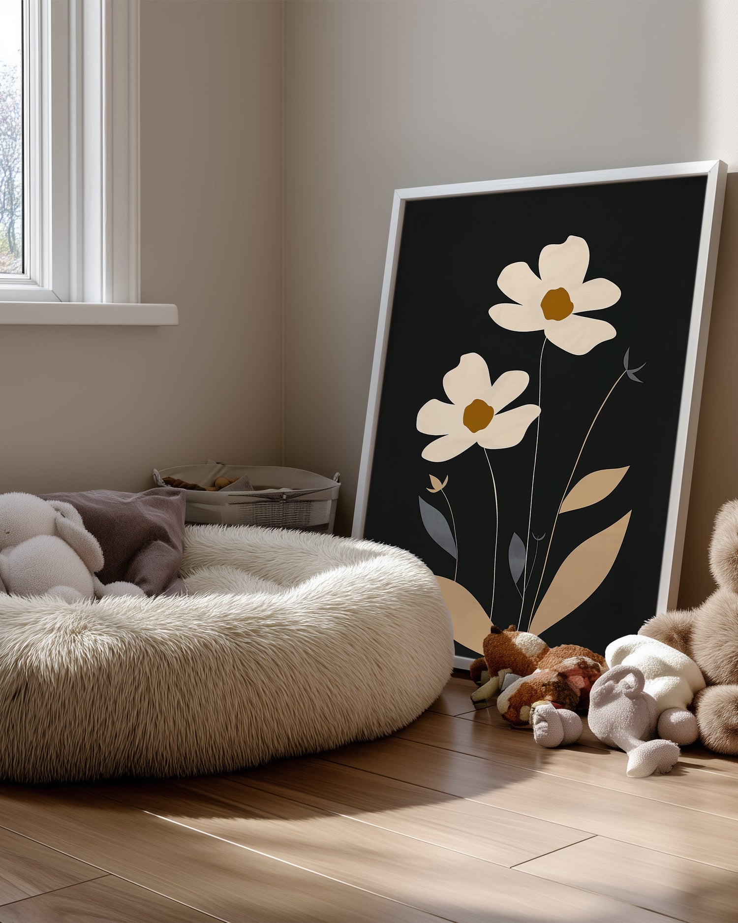 Nuit Fleur Poster Tablosu