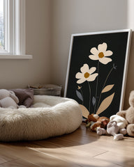 Nuit Fleur Poster Tablosu