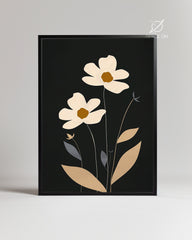 Nuit Fleur Poster Tablosu