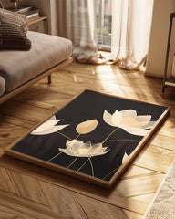 Nuit Fleurie Poster Tablosu