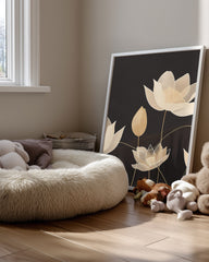 Nuit Fleurie Poster Tablosu