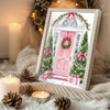 O Holy Night Text Poster Tablosu