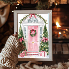 O Holy Night Text Poster Tablosu