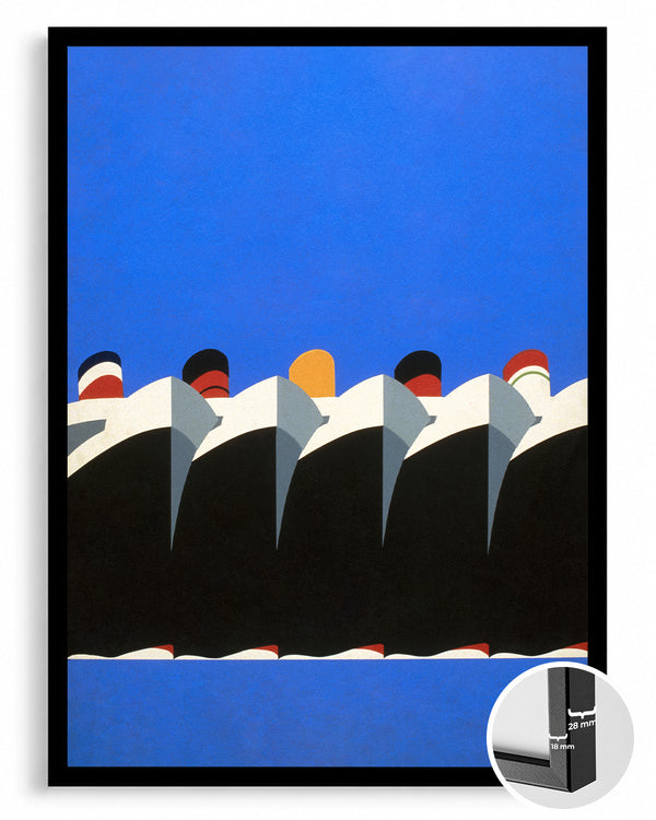Ocean Fleet Poster Tablosu